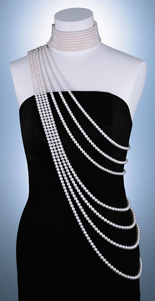 Pearlcrest Luxury Pearl Body Chain – A Mesmerizing Statement for Sarees